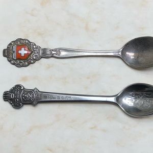 Rolex Watches Bucherer VTG Lucerne Lion Rose Silver Plt W- Switzerland Spoon